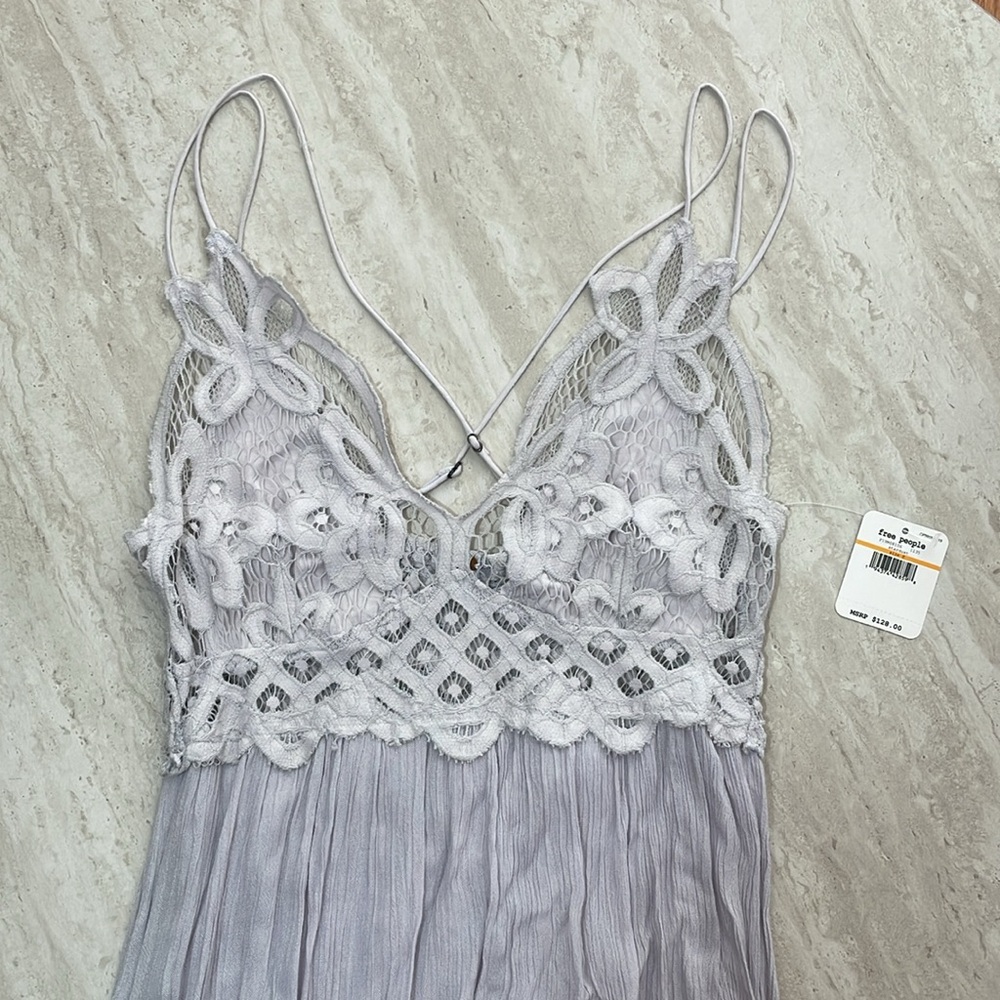 NWT Free People Adela Maxi Dress in Stardust *S - Picture 5 of 7